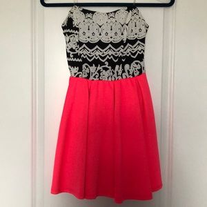 Windsor strapless mini dress